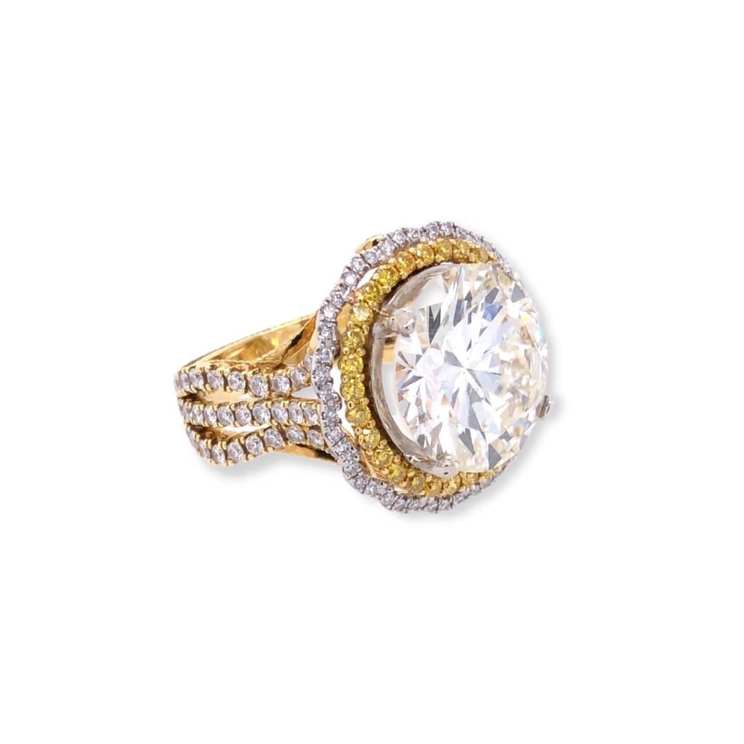 Custom diamond engagement ring_custom jewelry design_long island_new york